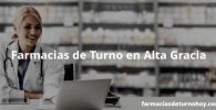 Farmacias de Turno en Alta Gracia