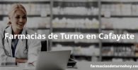 Farmacias de Turno en Cafayate