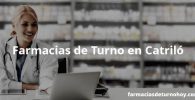 Farmacias de Turno en Catriló