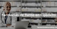 Farmacias de Turno en Cipolletti