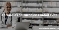 Farmacias de Turno en Ciudad Evita