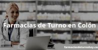 Farmacias de Turno en Colón