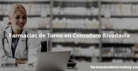 Farmacias de Turno en Comodoro Rivadavia