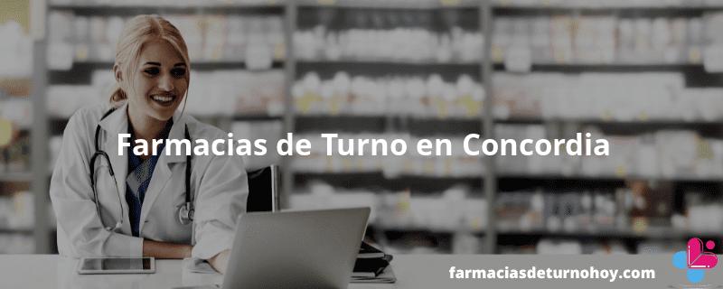 Farmacias de Turno en Concordia