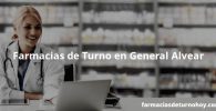 Farmacias de Turno en General Alvear