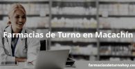 Farmacias de Turno en Macachín