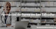 Farmacias de Turno en San Salvador